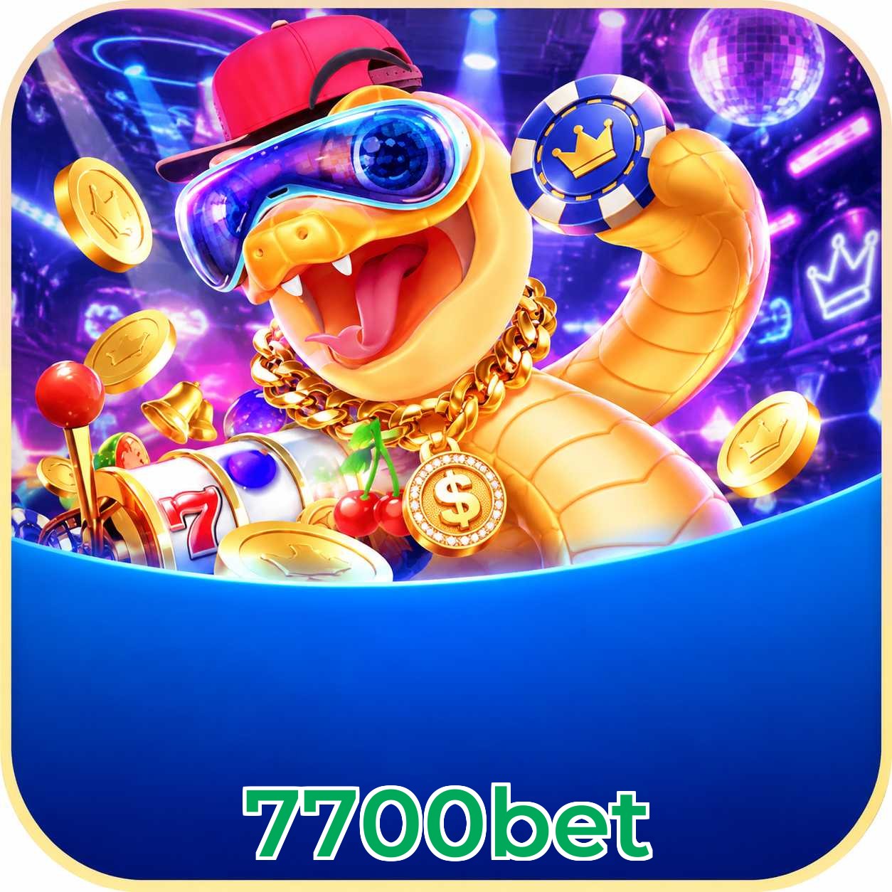 Contedo de jogos no canal Telegram 7700bet